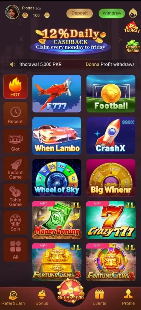 Slot Master Game